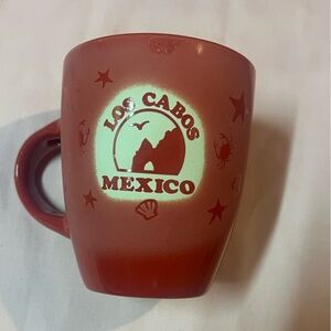 Red Los Cabos Mexico Souvenir Mug